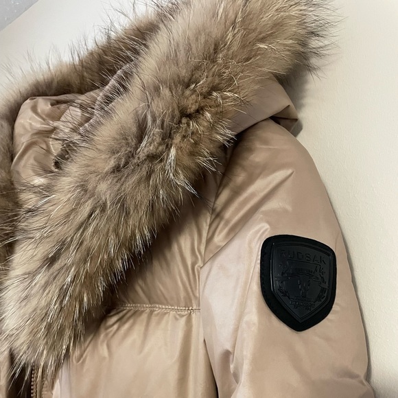 Rudsak Winter Parka - Long Length Beige - Picture 3 of 4